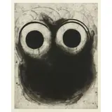 Brent Harris, Troubled, 1995, aquatint etching, ed. P/P