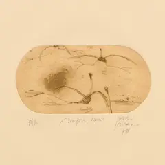 John Olsen, Dragon Veins, 1978, etching, ed. 51/60