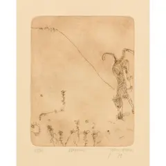 John Olsen, Littorals, 1978, etching, ed. 51/60