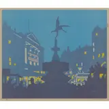 Hall Thorpe, Piccadilly (Eros), woodcut