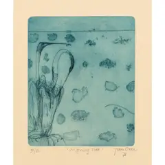 John Olsen, Morning Tide, 1978, etching 28/60