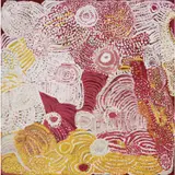 Carol Maayatja Golding, (Language group: Ngaanyatjarra), synthetic polymer paint on canvas
