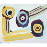Katjarra Butler, (Language group: Pintupi/Ngaanyatjarra), synthetic polymer paint on canvas