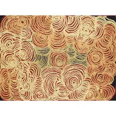Nyarapayi Giles, (Language group: Ngaanyatjarra), synthetic polymer paint on canvas