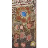 (Language group: Kukatja) by Ena Gimme Nungurrayi, synthetic polymer paint on canvas, sold Nov 2023