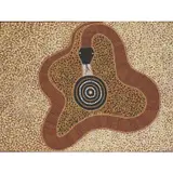Turkey Tolson Tjupurrula, (Language group: Pintupi), synthetic polymer paint on canvasboard