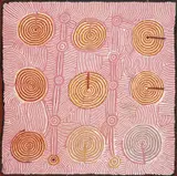 Manupa Butler, (Language group: Ngaanyatjarra), synthetic polymer paint on linen
