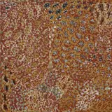 Lorna Kantilla, (Language group: Tiwi), natural earth pigments and synthetic binder on canvas