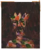 King David by Sidney Nolan, 1968, mixed media on paper, sold Oct 2023