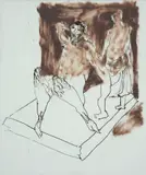 Sidney Nolan, Greek Faun and Woman