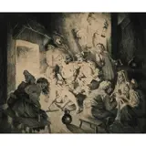 Thieves' Kitchen by Norman Lindsay, etching, ed. 44/55, sold Mar 2024