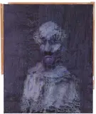 Shakespeare Sonnet No. 148 by Sidney Nolan, 1963, mixed media on paper, sold Aug 2023
