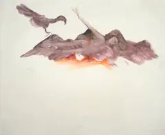 Prometheus by Sidney Nolan, 1967, mixed media on paper, sold Aug 2023
