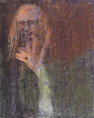 Shakespeare Sonnet by Sidney Nolan, c.1963, mixed media on paper, sold Aug 2023