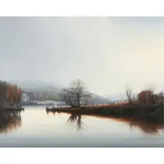 Alexander McKenzie, Across the Water, 2010, oil on linen