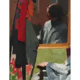 William Dargie, Before the Mirror, 1935, oil canvas laid on board