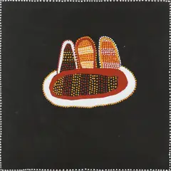 Goody Barrett, (Language group: Gija), natural earth pigments and synthetic polymer paint on linen