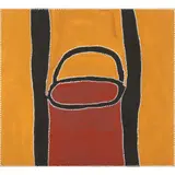 Goody Barrett, (Language group: Gija), natural earth pigments and synthetic polymer paint on linen