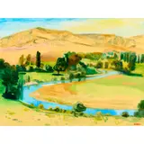 Jeffrey Makin, Bringenbrong, oil on canvas