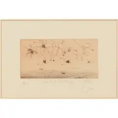 John Olsen, Spring Morning, 2001, etching, ed. A/P V