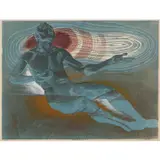 Murray Griffin, The Journey No. 3, 1967, linocut, ed. 7/26