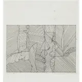 Robert Jacks, Timbrel and Harp Soothe, 1965, etching, ed. A/P