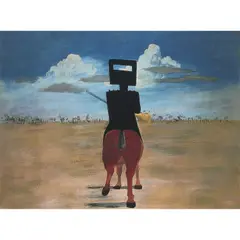 Sidney Nolan, Ned Kelly, screenprint, ed. 2/60