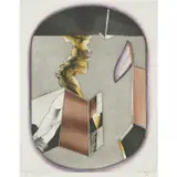 George Baldessin, Emblem I, 1976, etching and aquatint, ed. A/P