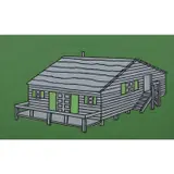 Patrick Caulfield, Weekend Cabin