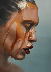 Mike Dargas, Golden Girl, 2015, oil on canvas