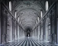 Massimo Listri, Reggia di Venaria I, Piemonte, 2007, c-print mounted on aluminium, ed. 1/3