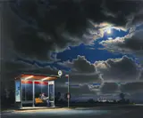 Peter Smets, Pickup Point, oil on canvas