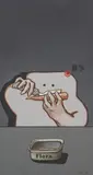 Guan Wei, Carrot, 1990, synthetic polymer paint on canvas