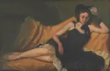 Florence Dearling, The Dancer, oil on canvas