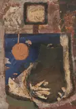 Barbara Brash, Collage, c.1957, mixed media on board