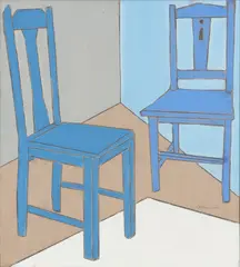 Katherine Hattam, Two Chairs, 2011, oil on linen