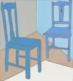 Katherine Hattam, Two Chairs, 2011, oil on linen