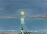 Clifton Pugh, Moon Over Lake Hoya