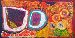 Paula Paul, (Language group: Kayardild), synthetic polymer paint on linen