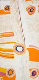 (Language group: Warlpiri/Pintupi) by Nancy Naninurra Napanangka, synthetic polymer paint on canvas, sold Aug 2023