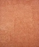 Johnny Yungut Tjupurrula, (Language group: Pintupi), synthetic polymer paint on linen