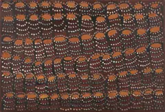 Jack Britten, (Language group: Gija), natural earth pigments on canvas