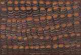Jack Britten, (Language group: Gija), natural earth pigments on canvas