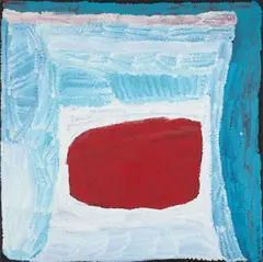 Lydia Balbal, (Language group: Yulparija), synthetic polymer paint on linen