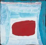 Lydia Balbal, (Language group: Yulparija), synthetic polymer paint on linen