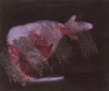 Kangaroo by Sidney Nolan, c.1967, mixed media on paper, sold May 2023
