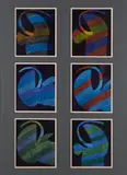 Oceania Suite by Sidney Nolan, 1972, mixed media on paper (6), sold May 2023