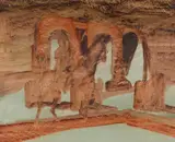 Greek Theme by Sidney Nolan, c.1952, mixed media on paper, sold May 2023