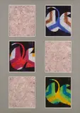 Oceania Suite by Sidney Nolan, 1972, mixed media on paper (6), sold May 2023
