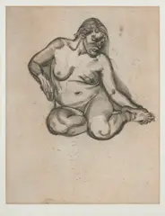 Lucian Freud, Girl Holding Her Foot, 1985, etching, ed. 8/50